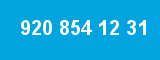 920 854 12 31 920 854 12 31